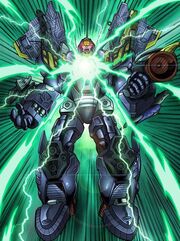 -Astrotrain Powerlinked with his Mini-Cons-Dark Heart Of Sandokan