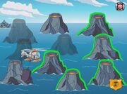Rescue Bots Save Griffin Rock Blades Waters the Volcano