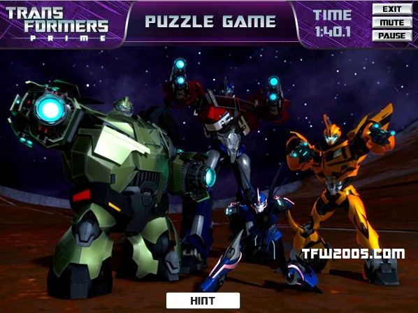 transformers prime game transformers prime game