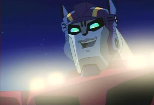 optimus prime transformers animated