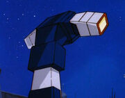 Before the tape recorder, he was a lamp post. It's hard to take him seriously sometimes.