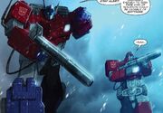 Primacy 1 Optimus Prime and Ironhide