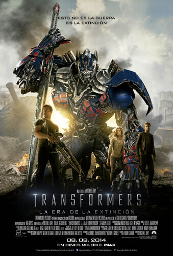 Transformers 4 cartel español