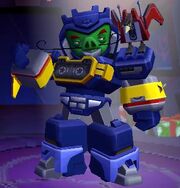 Angry Birds Transformers Soundwave Features