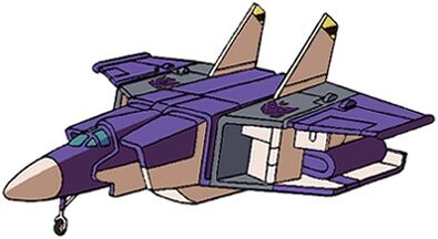 Transformers G1 Blitzwing jet