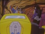 More Than Meets The Eye Skywarp and Thundercracker Defeated Bumblebee