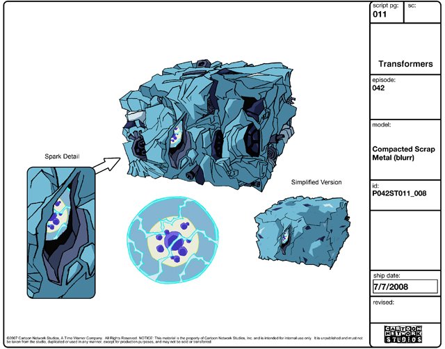 transformers animated blur