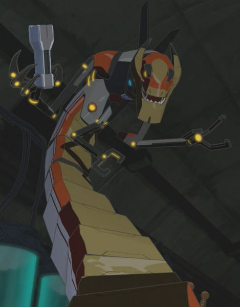 transformers snake robot