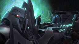 One shall rise part 3 screenshot Megatron and Orion