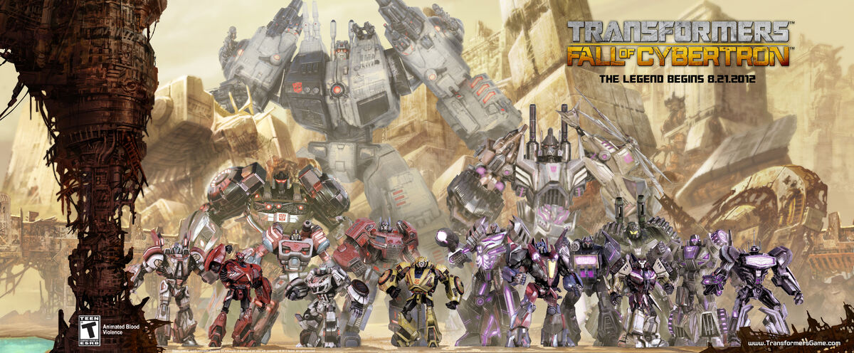 Transformers fall of cybertron all characters sale