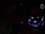 terrorcon cliffjumper in the shadows*notice the glowing parts*