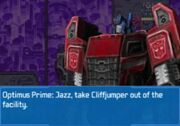 Rise of the Dark Spark 3DS Optimus Getting Rid of Companions.jpg