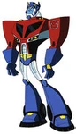 Optimus Prime de Transformers Animated