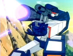 Why bother using Megatron as a weapon when he has that shoulder cannon?