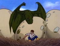 "Hurry boys! The eggs are hatching!"