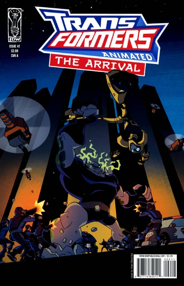 The Arrival issue 2 | Teletraan I: The Transformers Wiki | Fandom