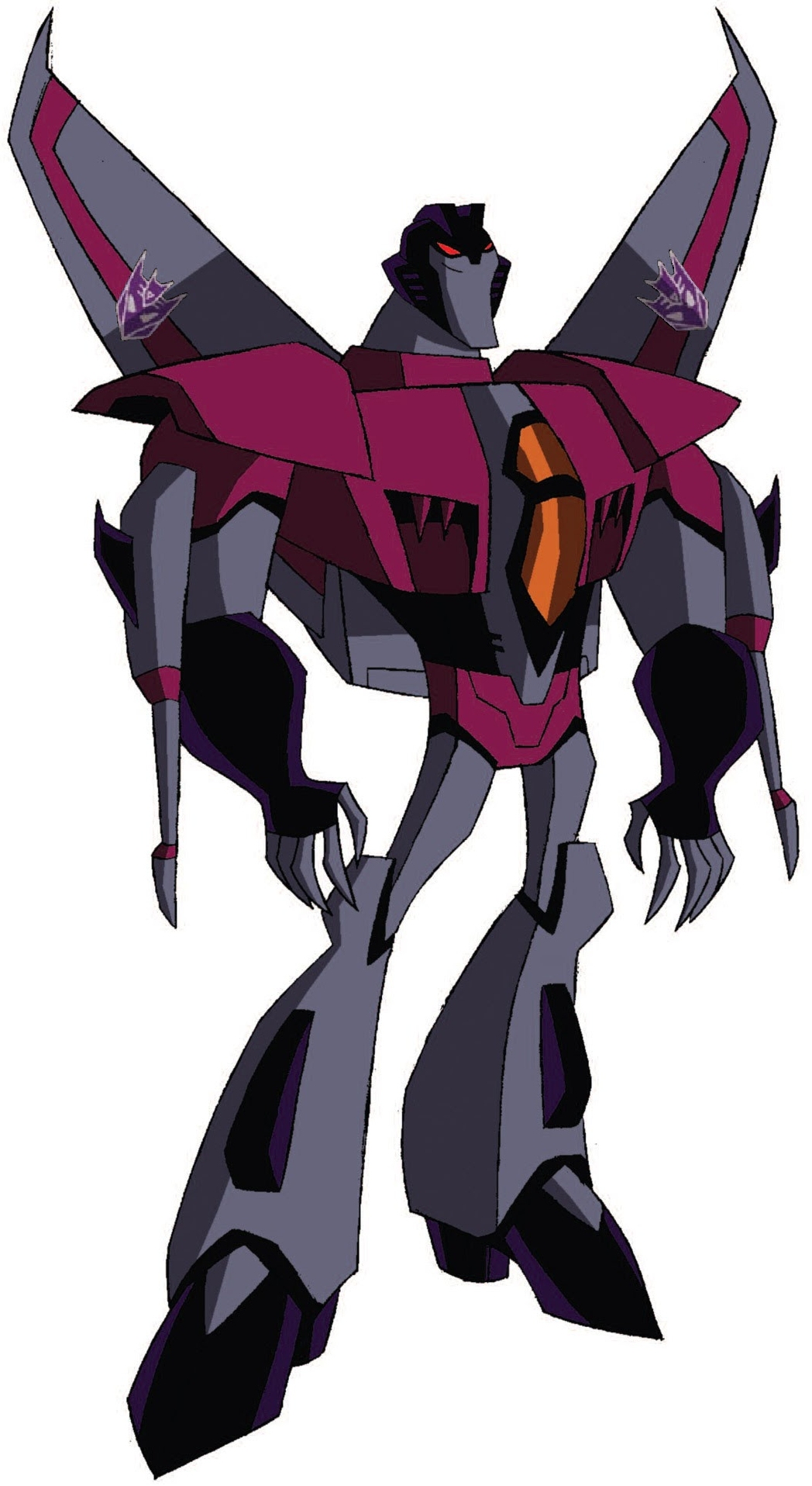 transformadores animados starscream