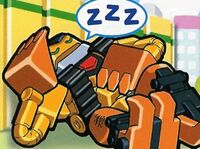 Beck asleep