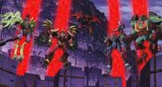 Transforemrs Go! All Predacons Together