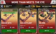 Transformers Earth Wars More Than Meets the Eye Event Battle Zones Beta