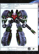 Konzeptzeichnung für Megatron