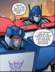 Reinforcements Part 1 Optimus and Soundwave