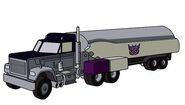 Transformers G1 Octane tanker truck