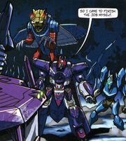 Reunification5-AlphaTrion Nightscream and SkyLynx face Optimus
