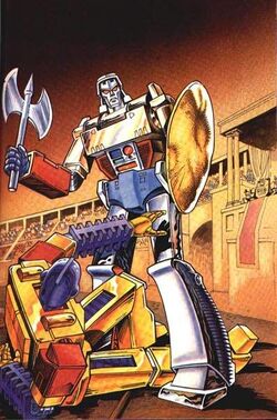 Megatron Gladiator Transformers Annual 1987