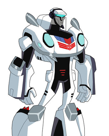 transformers animated jazz toy