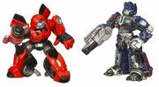 Movie RobotHeroes BestBuy Cliffjumper OptimusPrime