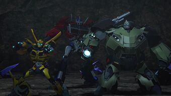 transformers prime crossfire