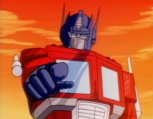 optimus prime g1 voice