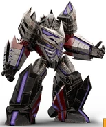 Reformatted Megatron without his Fusion Cannon.