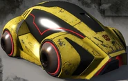 Bumblebee's Cybertronian vehicle mode.