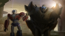 Optimus Prime and Megatron before war