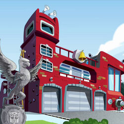 Rescue bots griffin rock firehouse cheap