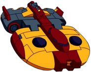 Omega Supreme in Orion spaceship mode.