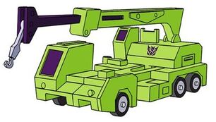 Transformers G1 Hook truck crane