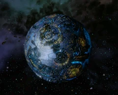 Planet Cybertron in the Young Transformer Titans Prime