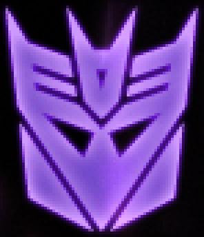 decepticons logo purple