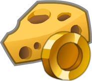 Cheese coin