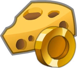 Cheese coin