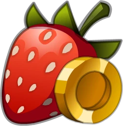 Fraise coin