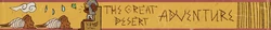 The Great Desert Adventure 2016 (24 August – 24 September)