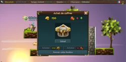 Chest purchase screen
