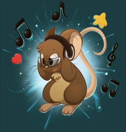 Mouse wearing