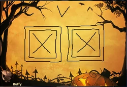Buffy's drawing of boxes for the Dragon 2017 enigma