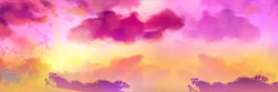 The sunset background