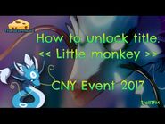 How to unlock Little monkey Title in Transformice + UPDATES